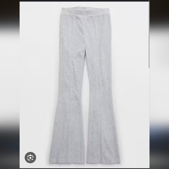 Aerie Groove On Velour High Waisted Pants - Picture 1 of 4